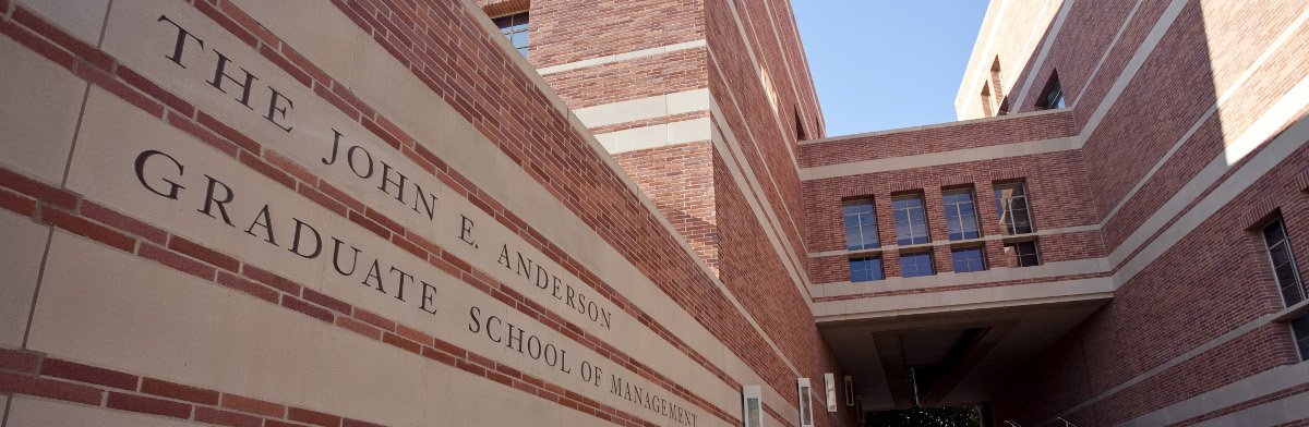 Executive Education UCLA Anderson School of Management