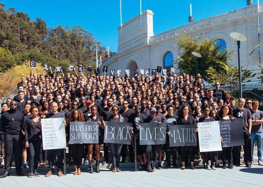 UC Berkeley Haas MBA students turn out en masse