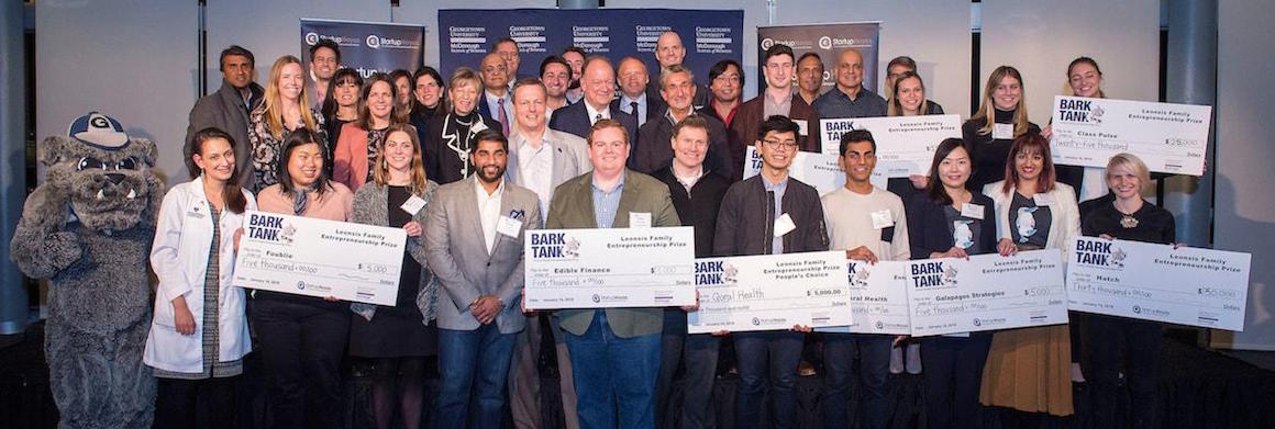 Image for McDonough Entrepreneurs Win Big in Inaugural “Bark Tank” Pitch Contest