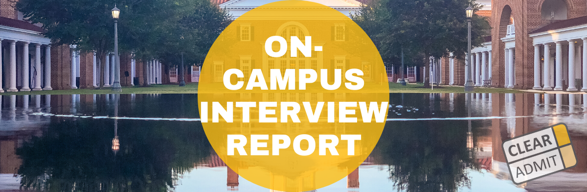 Image for UVA Darden MBA Interview Questions & Report: Early Action / Second-Year Student / On Campus