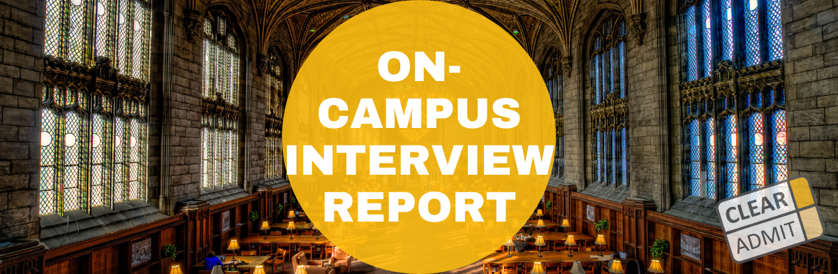 Image for Chicago Booth MBA Interview Questions & Report: Round 1 / Second-Year Student / On-Campus