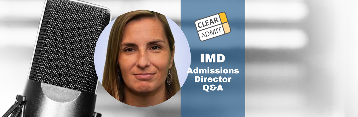 Image for Admissions Director Q&A: Anna Farrus of IMD Business School