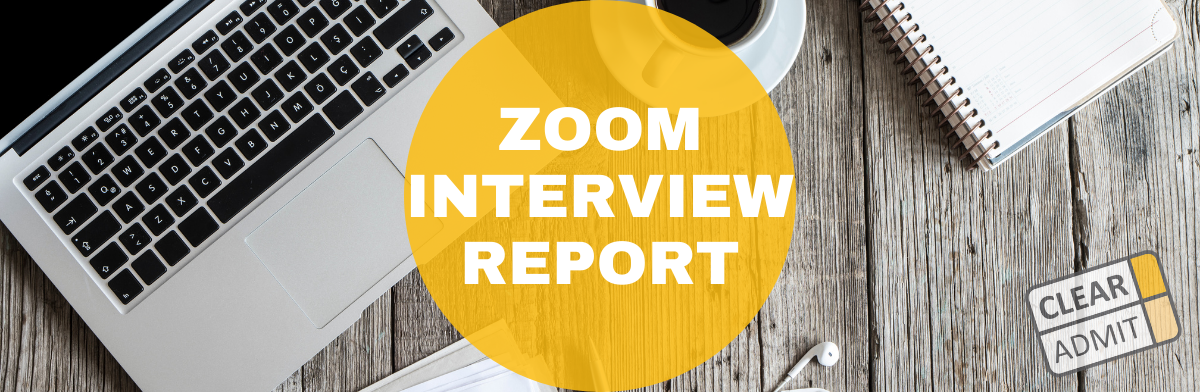 Image for Chicago Booth Interview Questions & Report: Round 2 / Second-Year Student / Zoom