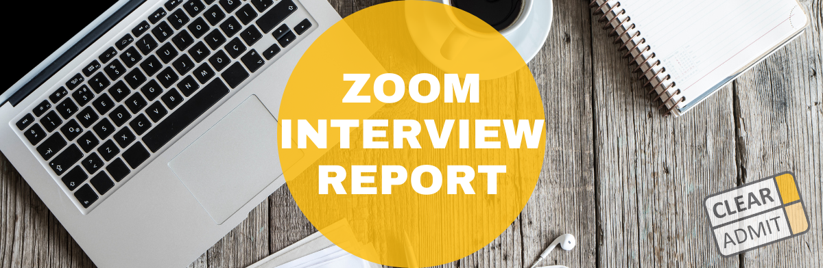 Image for Wharton MBA Interview Questions & Report: Round 1 / Second-Year Student / Zoom