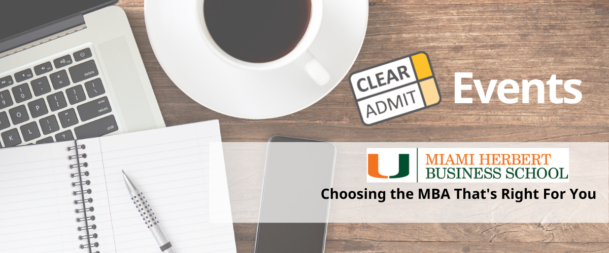 Image for Choosing the MBA That’s Right for You – Video Recap