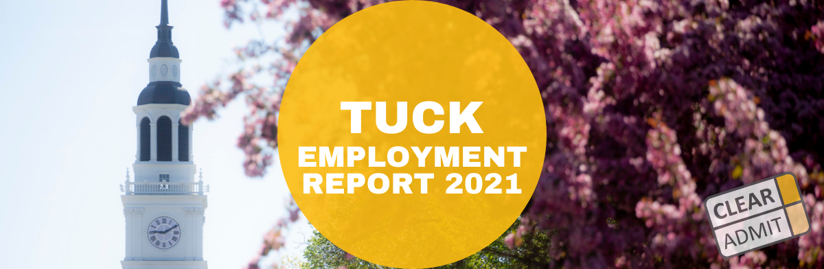 Image for Dartmouth Tuck MBA Class of 2021 Employment Report: Graduates in High Demand