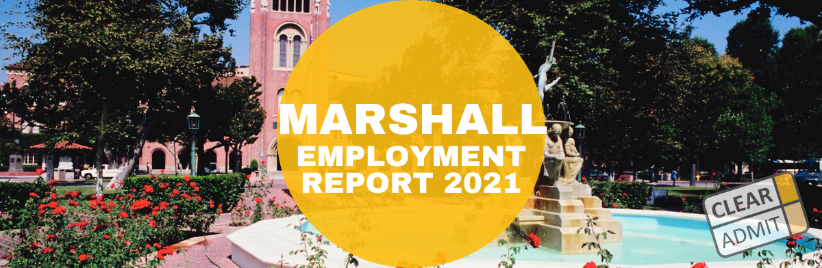 usc mba employment 2021