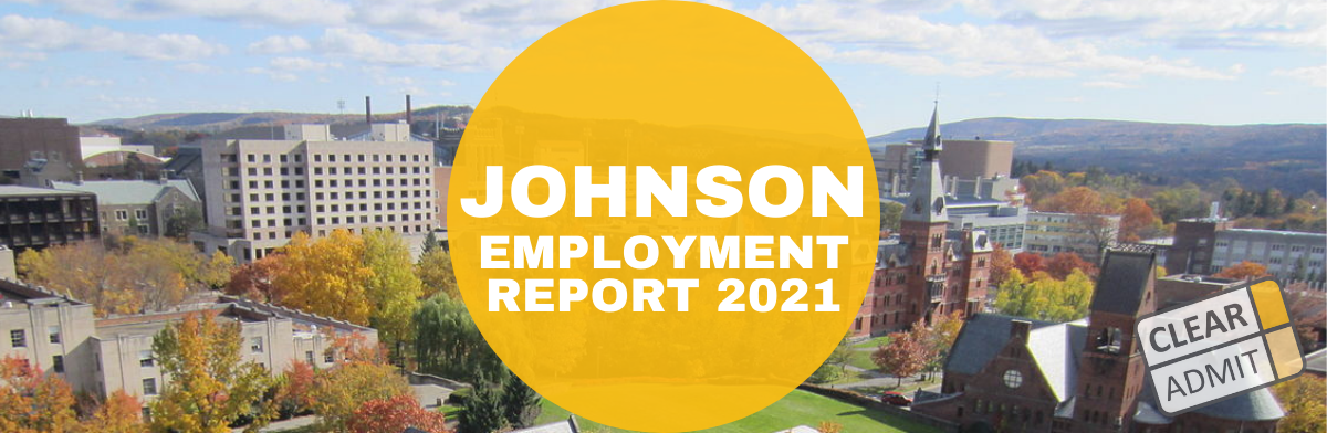 Image for Cornell Johnson Reports Record Highs in 2021 MBA Employment Report
