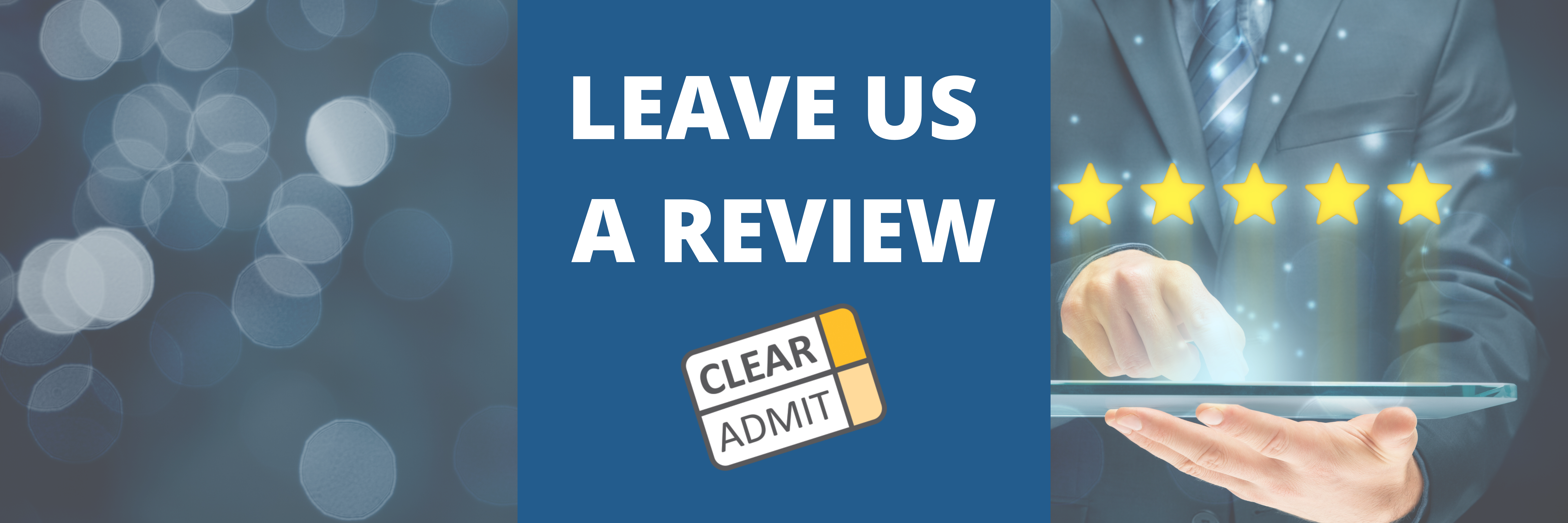 Image for Clear Admit Reviews and Ratings: Share Your Thoughts!