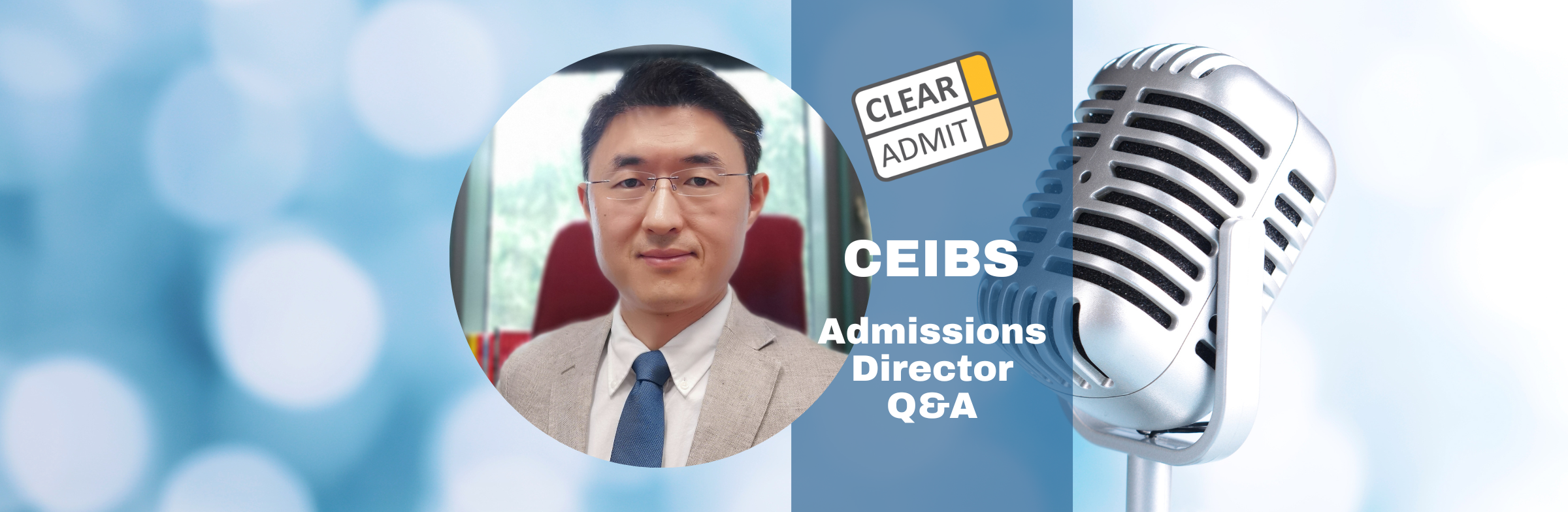 Image for Admissions Director Q&A: Steven Ji of CEIBS