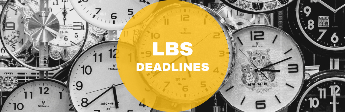 lbs mba deadlines