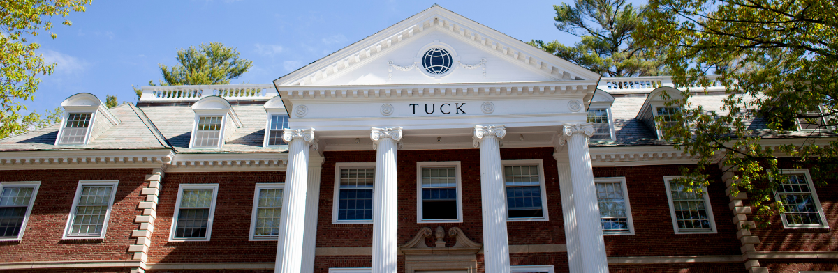 Image for Dartmouth Tuck Receives Largest Gift in School History–$52 Million