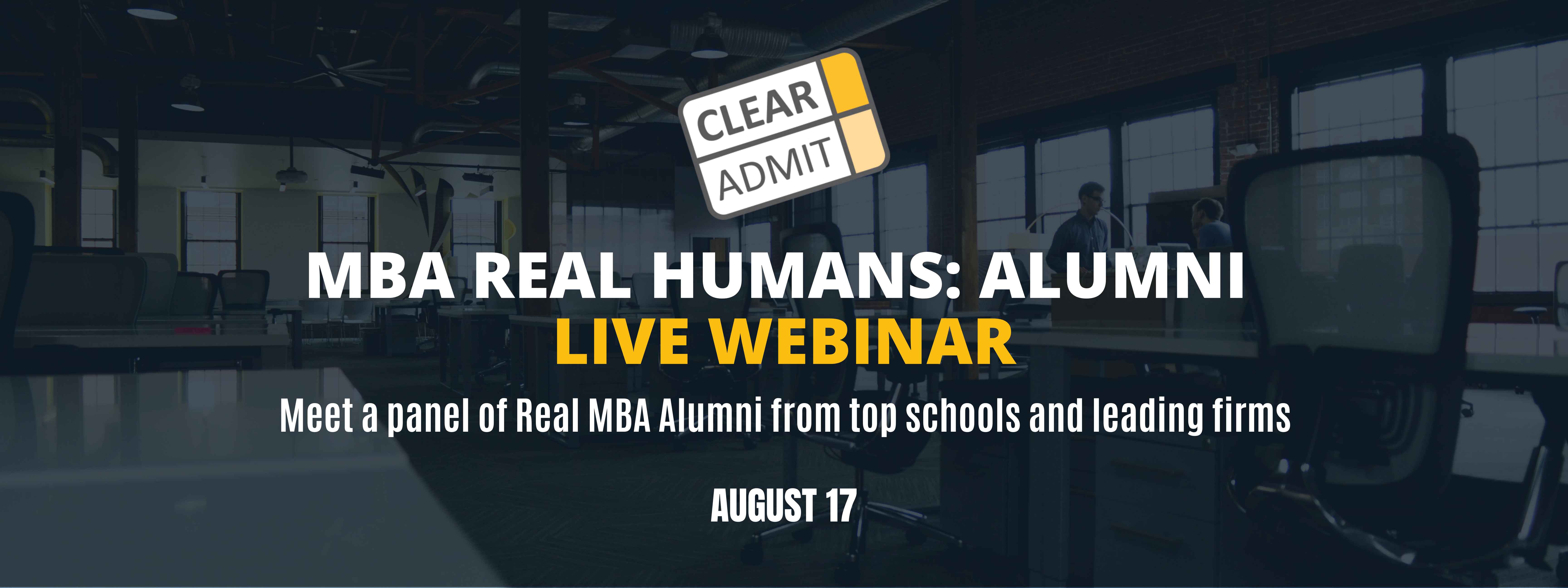 Image for MBA Real Humans: Alumni – LIVE Webinar Summer 2022