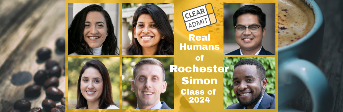 Image for Real Humans of Rochester Simon’s MBA Class of 2024