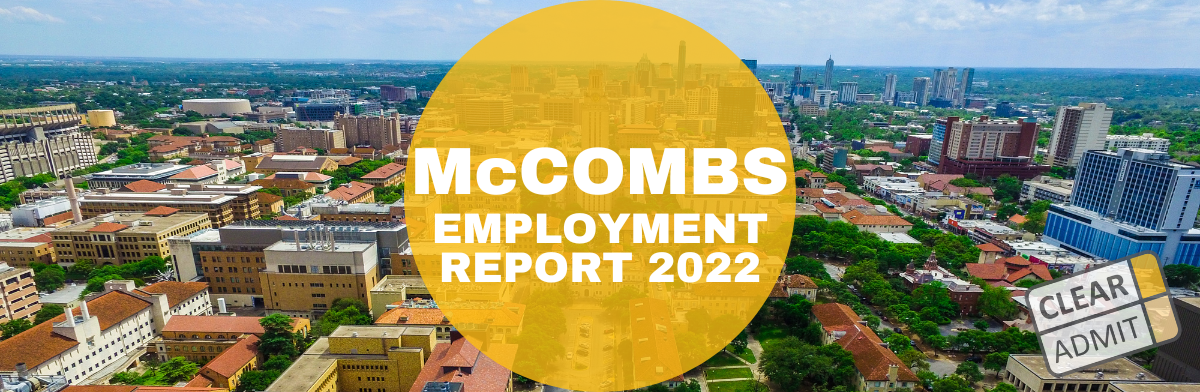 mccombs mba employment report