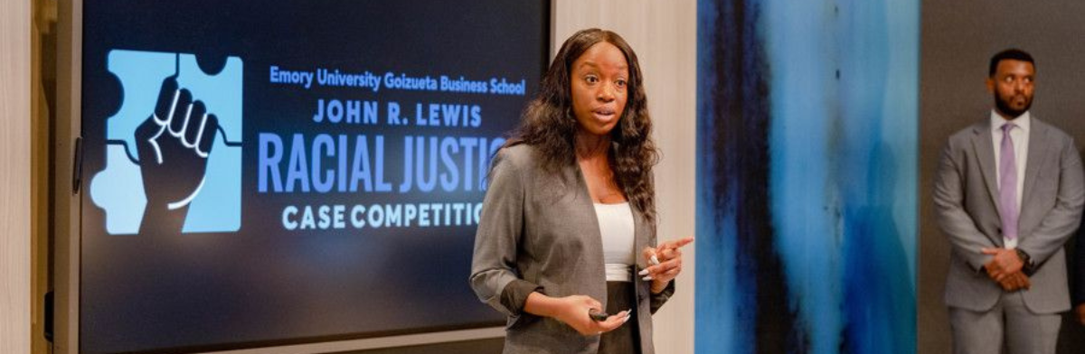 Image for Emory Goizueta Opens Applications to Annual John R. Lewis Racial Justice Case Competition