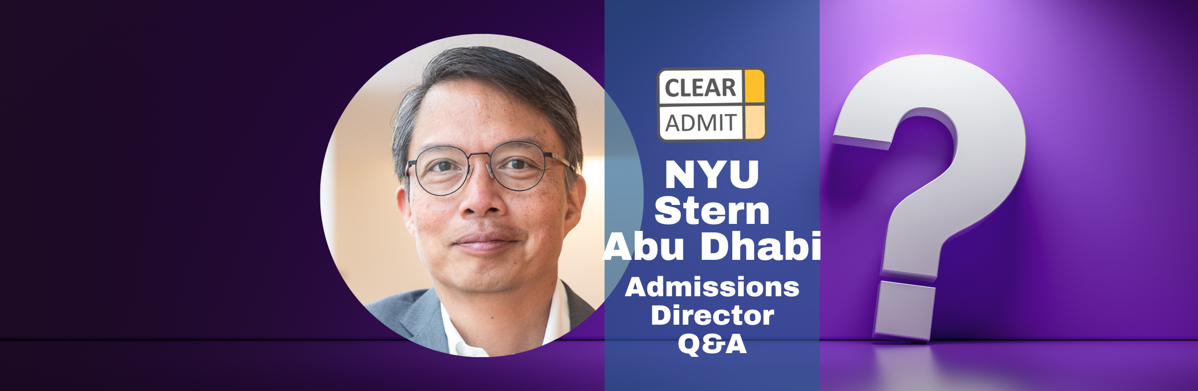 Image for Admissions Director Q&A: Arnold Longboy of Stern at NYU Abu Dhabi