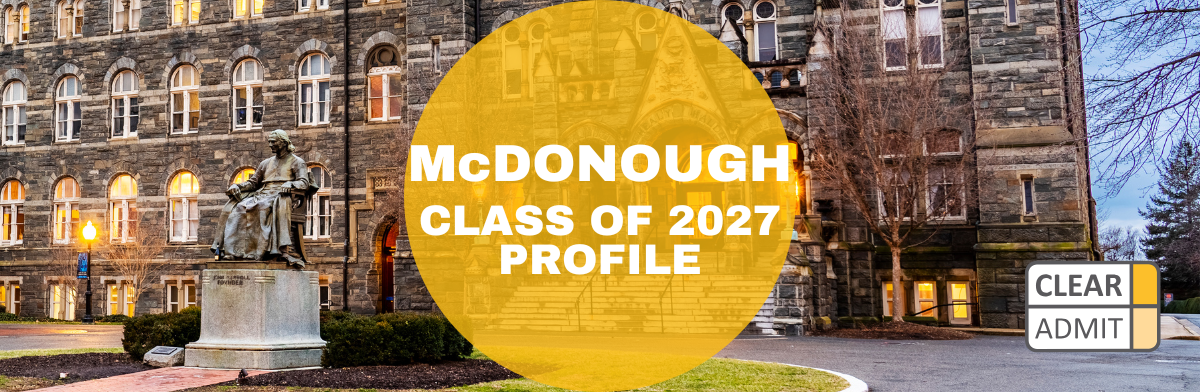 georgetown mba class profile