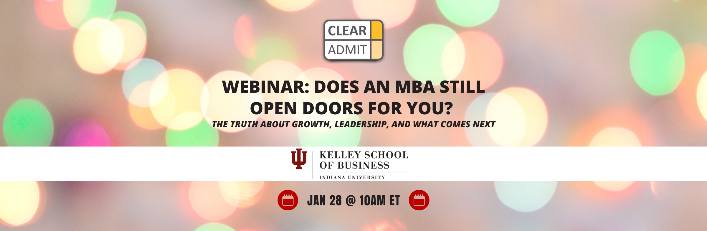 Image for Webinar: Does an MBA Still Open Doors for You? The Truth About Growth, Leadership, and What Comes Next  – January 2026