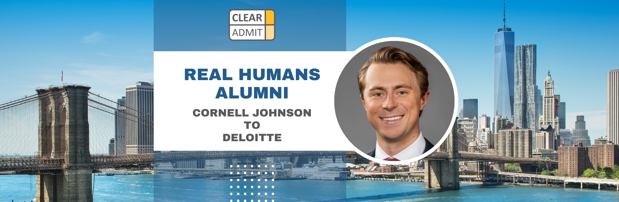 Image for Real Humans of Deloitte: Mike Paczkowski, Cornell Johnson MBA ’25, Senior Consultant