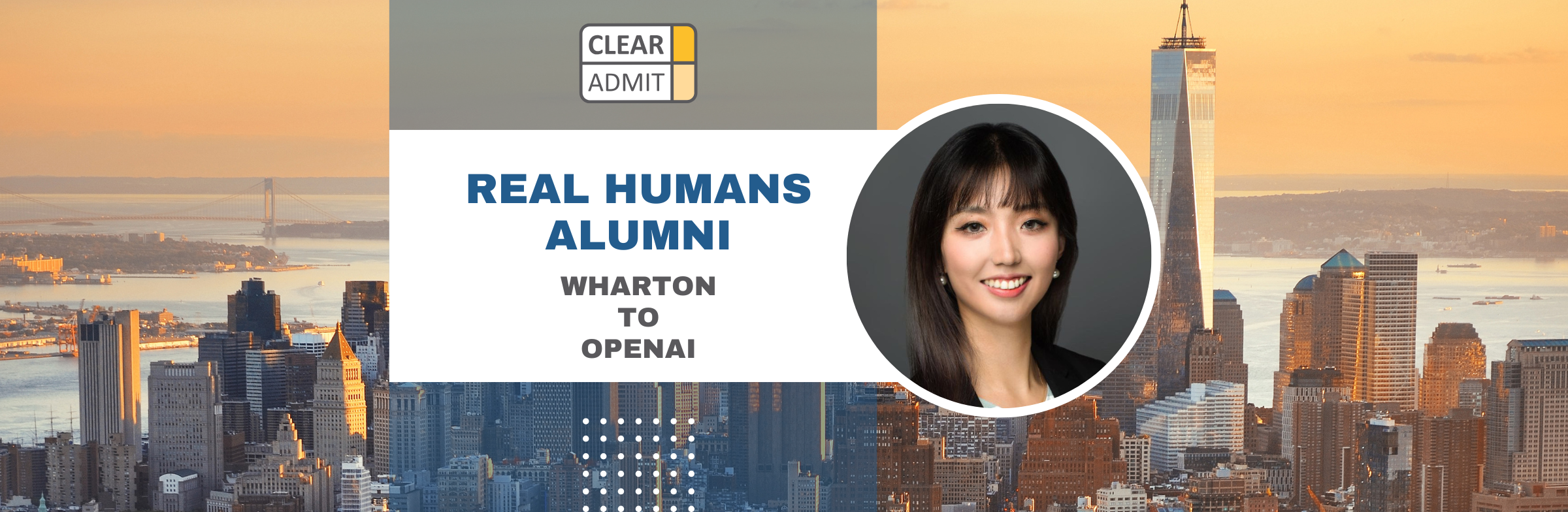 Image for Real Humans of OpenAI: Wenjia You, Wharton MBA ’24, Technical Program Manager