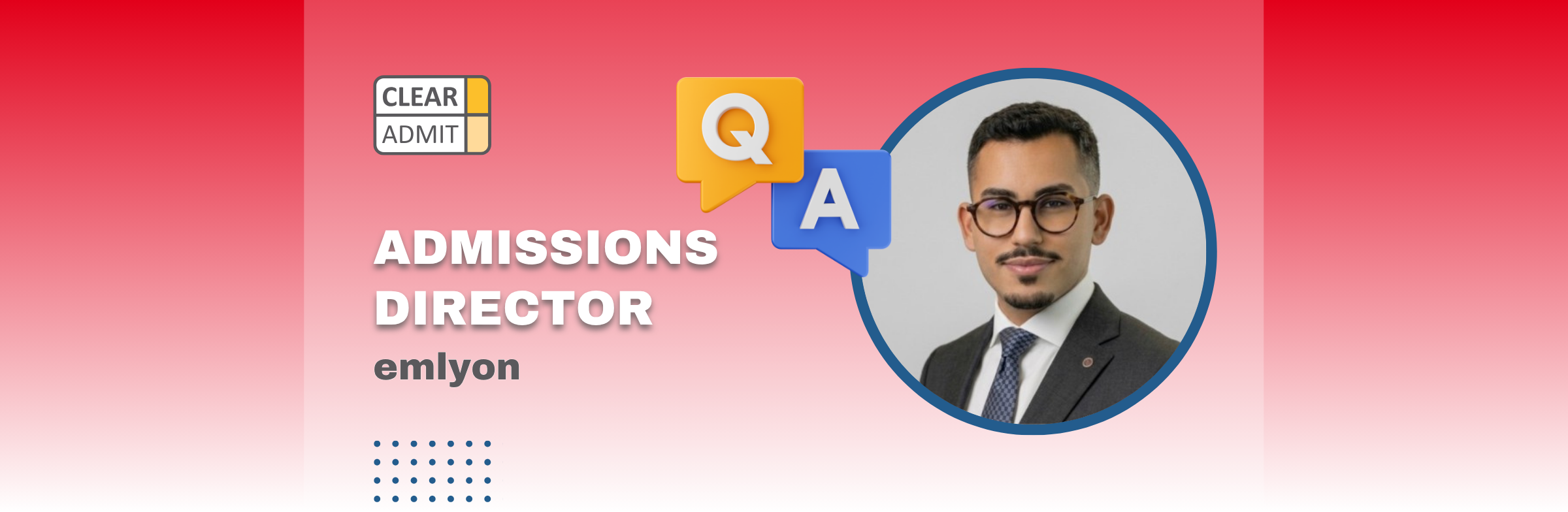 Image for Admissions Director Q&A: Ali Elyassari of emlyon