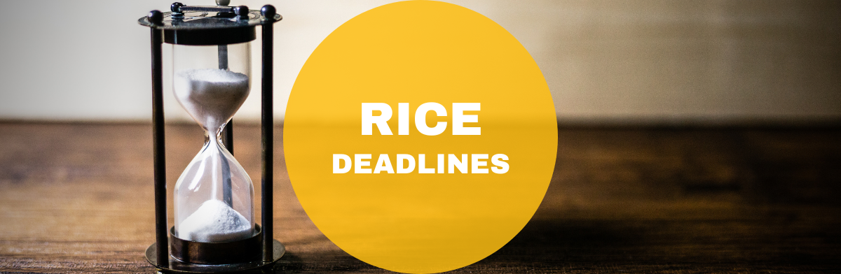 Rice MBA Deadlines