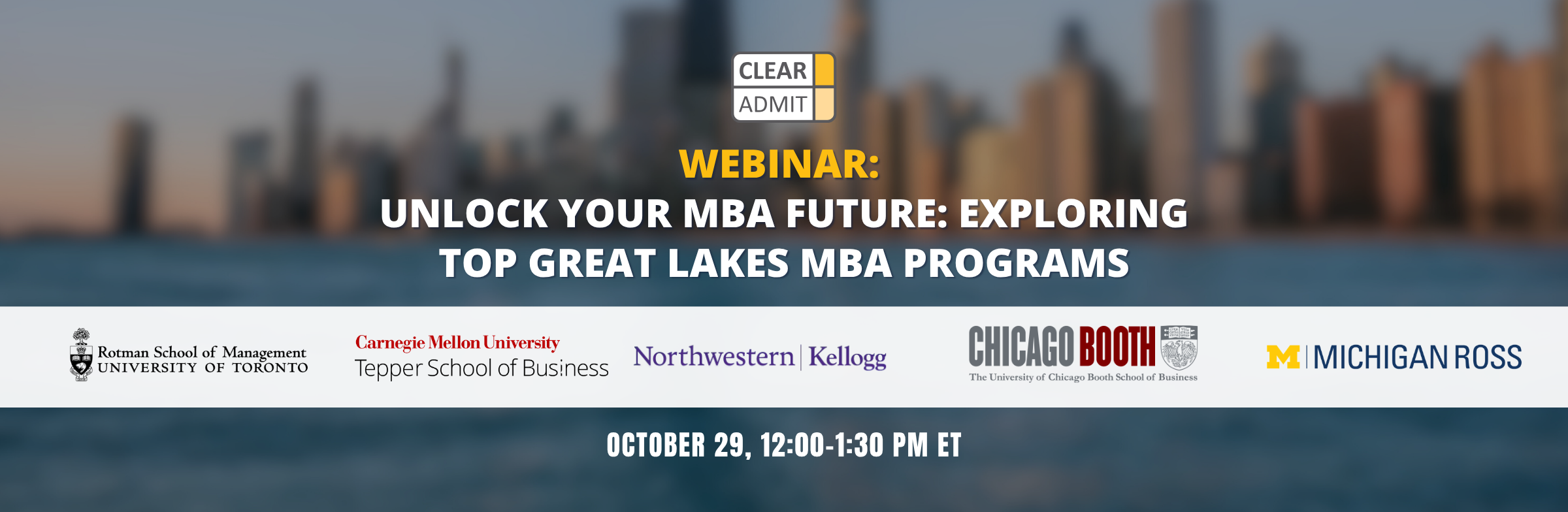 Image for Webinar: Unlock Your MBA Future: Exploring Top Great Lakes MBA Programs