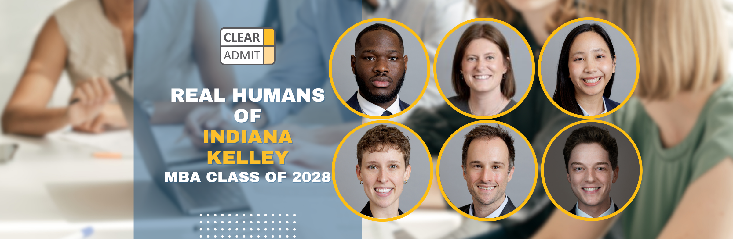 Image for Real Humans of Indiana Kelley MBA Class of 2028