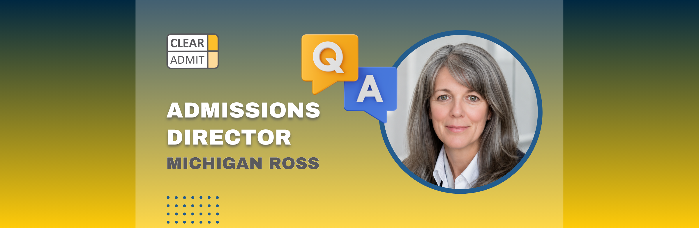 Image for Admissions Director Q&A: Jada Kavanagh of Michigan Ross