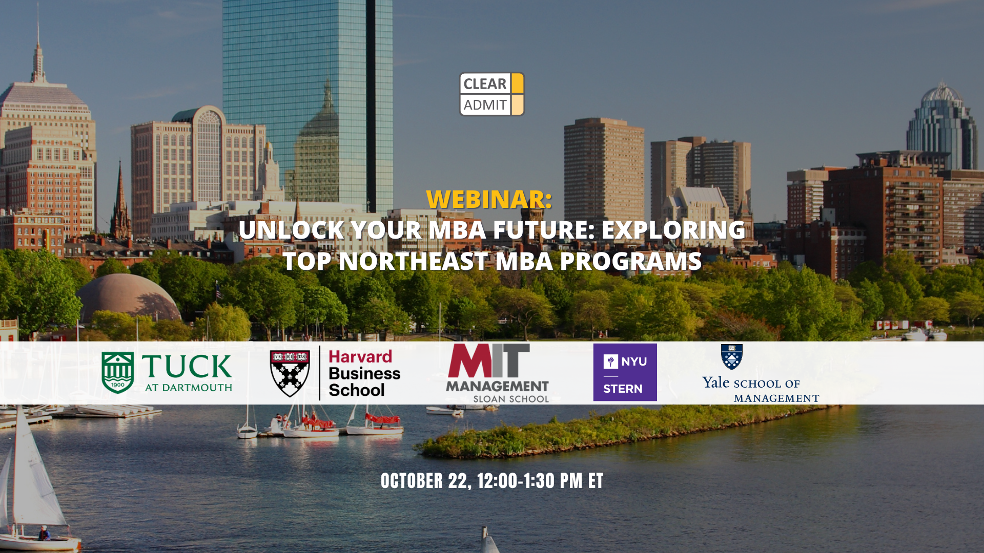 Image for Webinar: Unlock Your MBA Future: Exploring Top Northeast MBA Programs