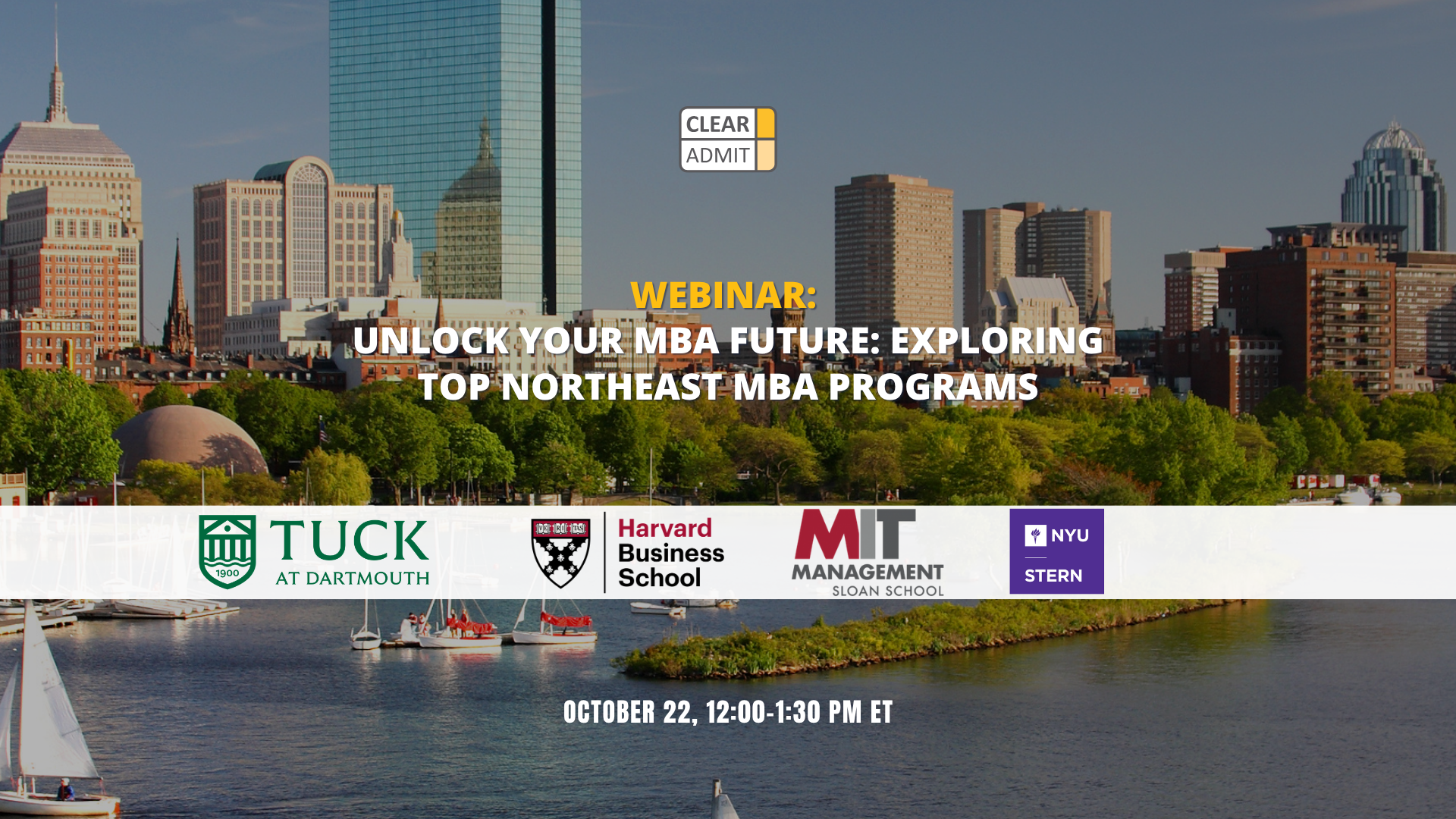 Image for Webinar: Unlock Your MBA Future: Exploring Top Northeast MBA Programs